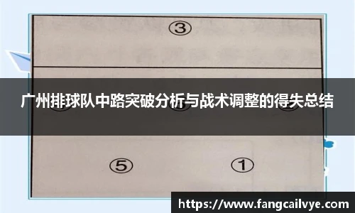 广州排球队中路突破分析与战术调整的得失总结